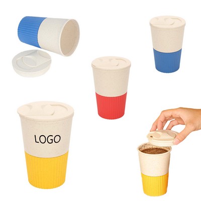 Wheat Straw Cup With Lid