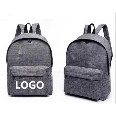 Large Canvas Portable Student Backpack For Teenagers