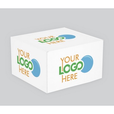 Box w/Full Color Logo (8"x 8"x 5")