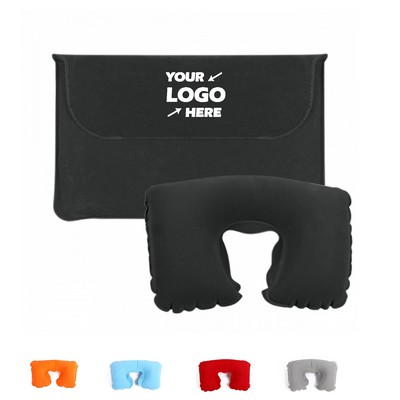 Travel Neck Pillow With Pouch