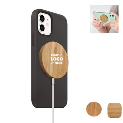 Wood Magnetic Phone Charger