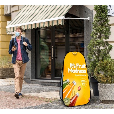 Vertical Pop Up Banner (4.1' x 6.55' )