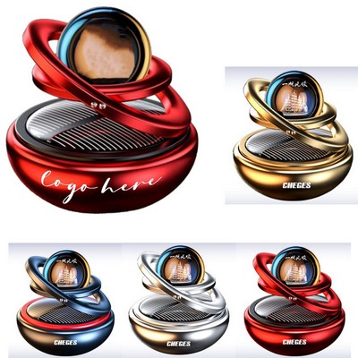 Solar Powered Rotating Car Air Freshener