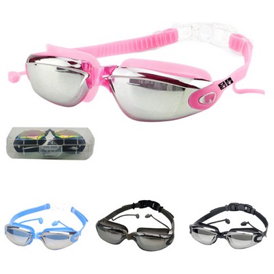 Myopia Swimming Goggles W/ Earplug