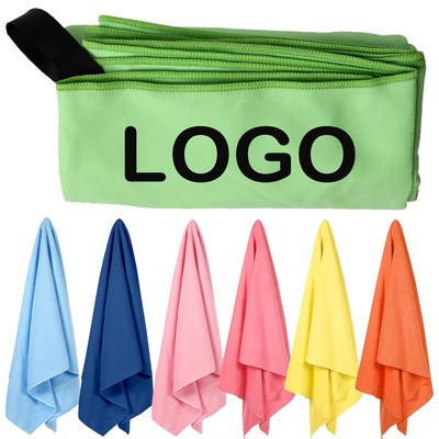 Quick Dry Compact Lightweight Beach Microfiber Towel