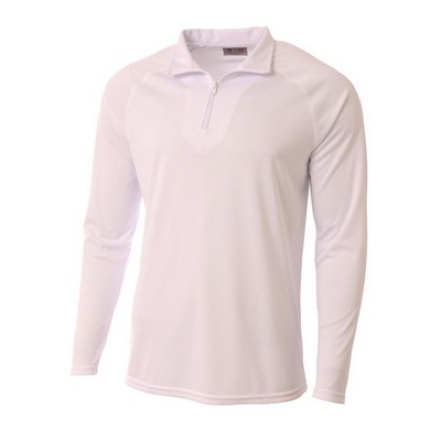 A4 Inc Youth 1/4 Zip Long Sleeve