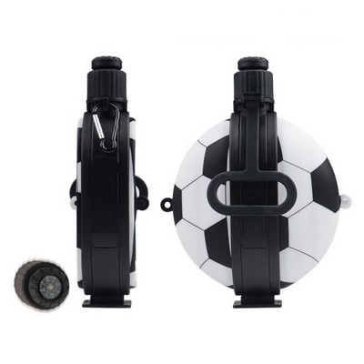 Football Shaped Collapsible Water Bottle, 19.8 oz.