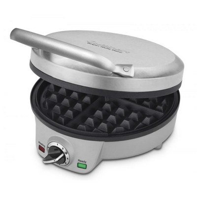 Round Stainless Steel Cuisinart® 4 Slice Belgian Waffle Maker