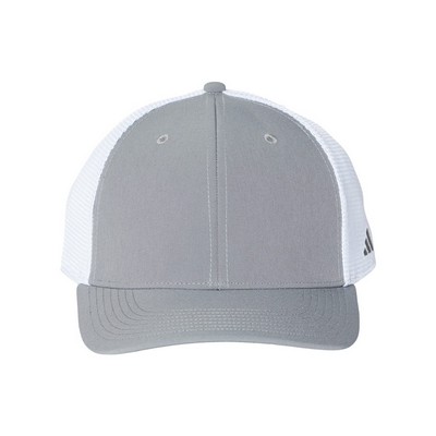 Adidas A627S Sustainable Structured Trucker Cap made with Recycled Materials with Patch of Choice