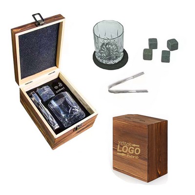 Whisky Glass Chilling Stones Set