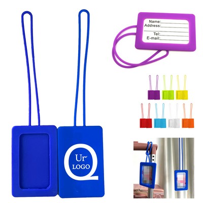 Silicone Luggage Tag