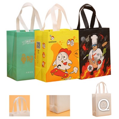 9.25 x 11.75 x 3.93" Recycled Fashion Non Woven Tote