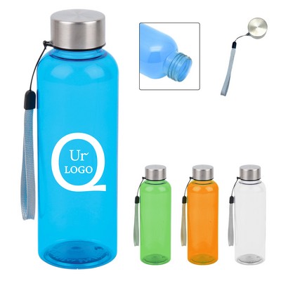 17Oz Water Sports Bottle W/Lanyard