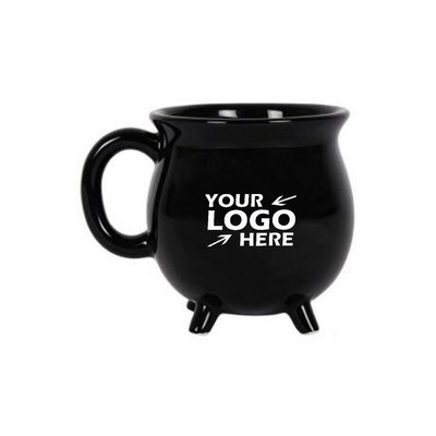 12oz Witch's Brew Cauldron Mug Ceramic Drinkware
