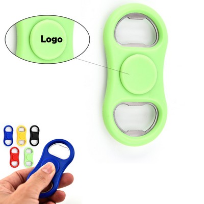 2 In 1 Bottle Opener With Hand Fidget Spinner