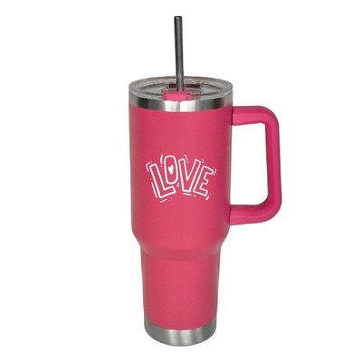 Arcticware™ 40 oz Hot Pink BPA-Free Vacuum Insulated Stainless Steel Mug