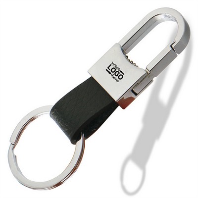 High-grade Men's Leather Keychain