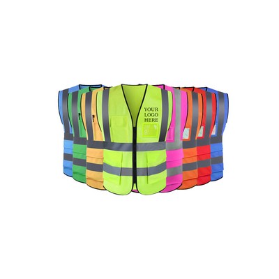 Multi-Pocket Reflective Vest