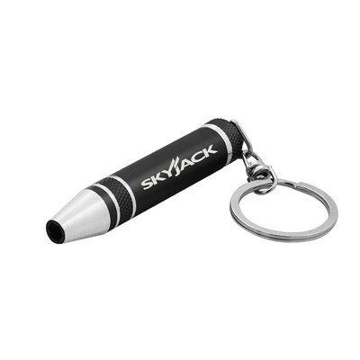 Black Keychain Screwdriver Set