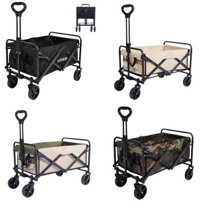 Large Capacity Camping Folding Wagon Cart