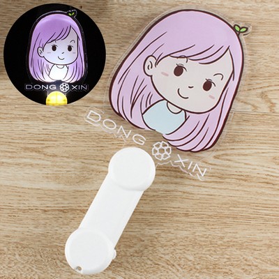 9" Custom Glow Sticks Handheld Glow Sign Personnel Light Stick