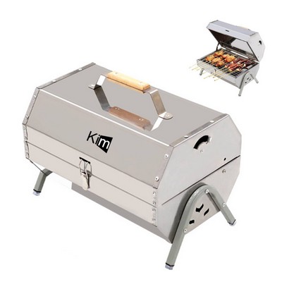 Double-Sided Portable Simple Charcoal Grill