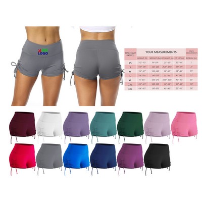 Athletic Women High Waisted Workout Shorts