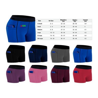 Women's Spandex Volleyball Shorts