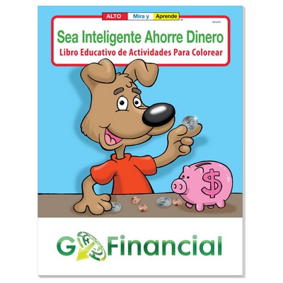 Good Value™ Coloring Book: Be Smart, Save Money (Spanish)