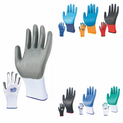 Nylon Nitrile Latex Gloves