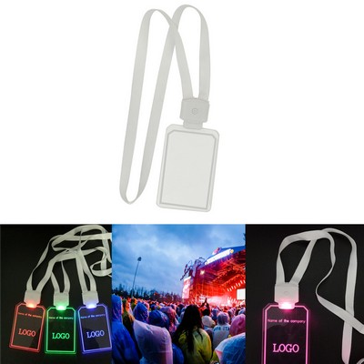 Multi-Functional Concert Atmosphere Luminous Hangtag