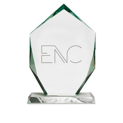 Shield-Shaped Glass Recognition Award