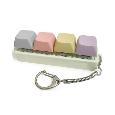 Keyboard Sensory Fidget/Stress Toy Keychain