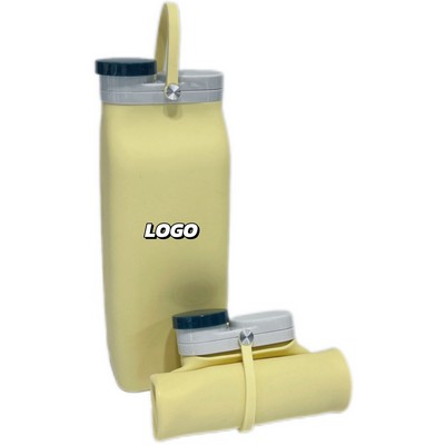 Collapsible Silicone Water Bottle