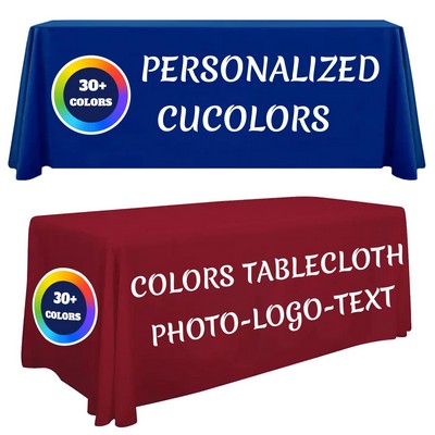 6ft Non-Fitted Table Cover Throw