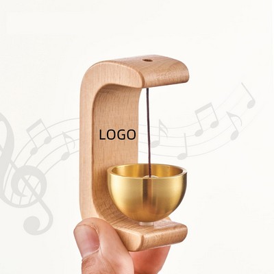 Shopkeepers Bell Wood Doorbell Wind Chime for Refrigerator