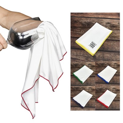 Microfiber Wine Glass Polishing Cloth
