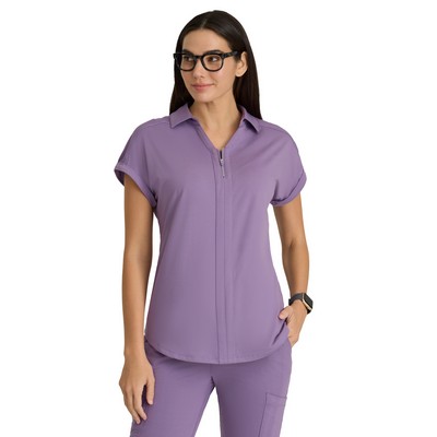 Barco One - Women's Two Pocket Zip-Neck Engage Top