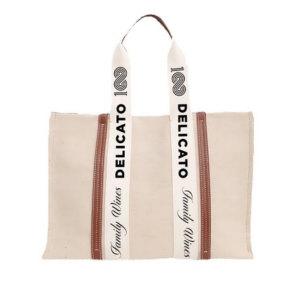 Linen Canvas Tote Bag