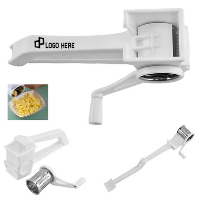 Multi-Functional Rotary Vegetable Cutter And Cheese Grater