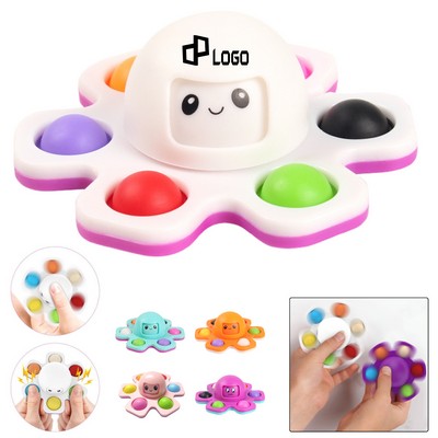 Face Changing Octopus Push Pop Fidget Toys