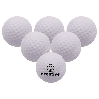 Golf Ball Shaped Stress Reliever