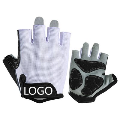 Custom Logo Deerskin Mesh Sponge Gloves