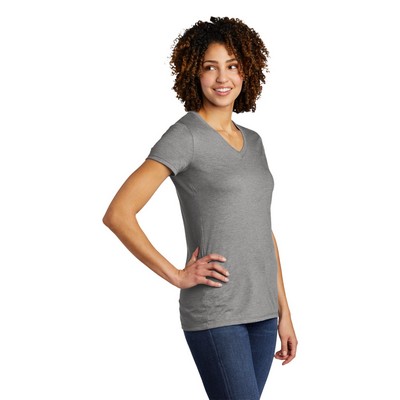 AllMade Women's Tri-Blend V-Neck Tee