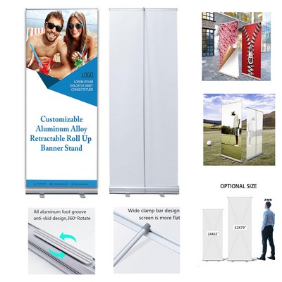 Retractable Roll Up Banner Stand