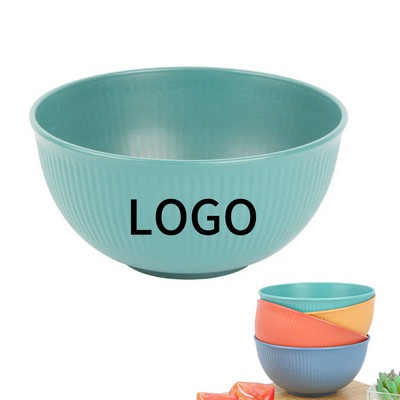 Wheat Straw Plastic Bowl