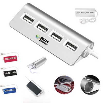 4-Port Hub Extension Splitter Docking Station