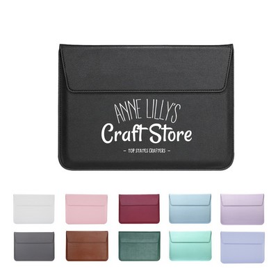 PU Leather Waterproof Laptop Sleeve