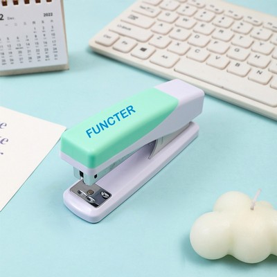 Double Macaron Color Office Using Handheld Stapler #S