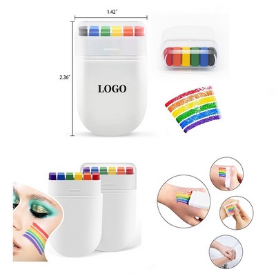 Rainbow Face Paint
